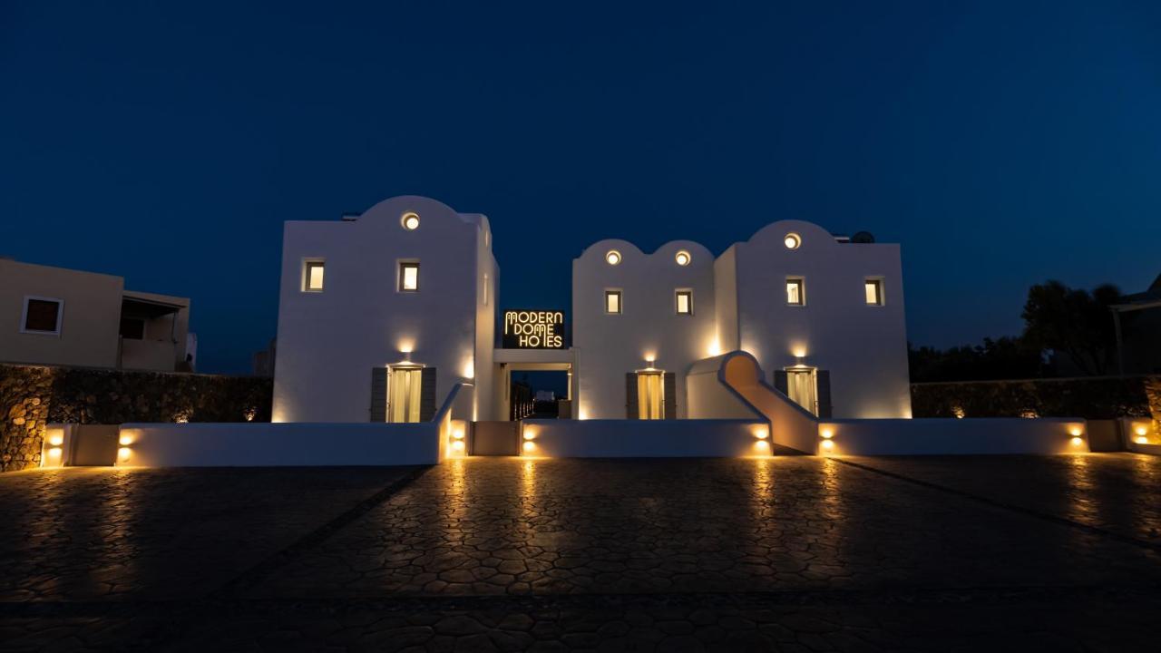 Modern Dome Homes Of Santorini Perísza Kültér fotó