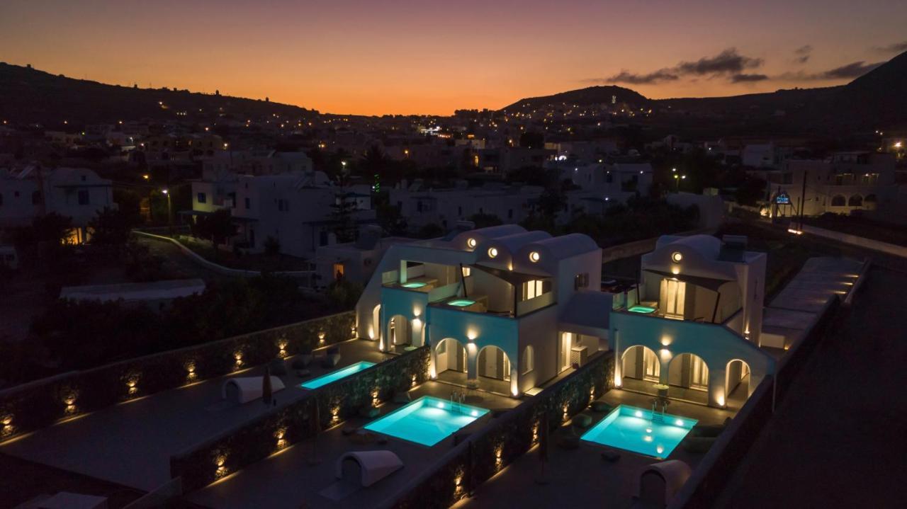 Modern Dome Homes Of Santorini Perísza Kültér fotó