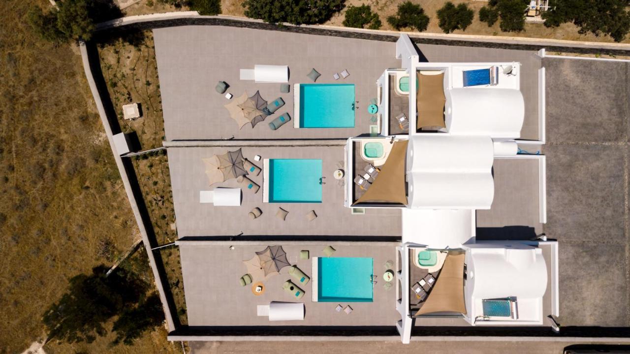 Modern Dome Homes Of Santorini Perísza Kültér fotó