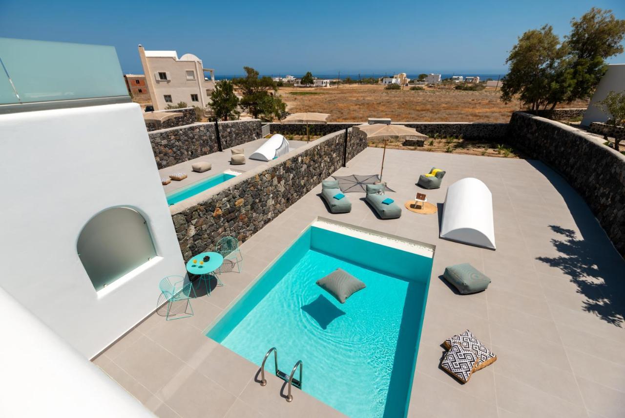 Modern Dome Homes Of Santorini Perísza Kültér fotó