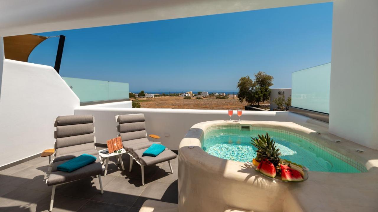Modern Dome Homes Of Santorini Perísza Kültér fotó